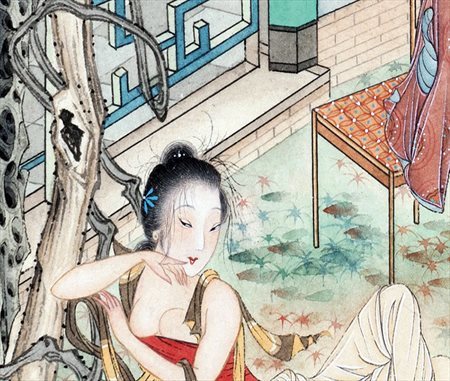 宝山-古代最早的春宫图,名曰“春意儿”,画面上两个人都不得了春画全集秘戏图